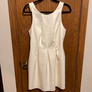 Mini dress with bow back